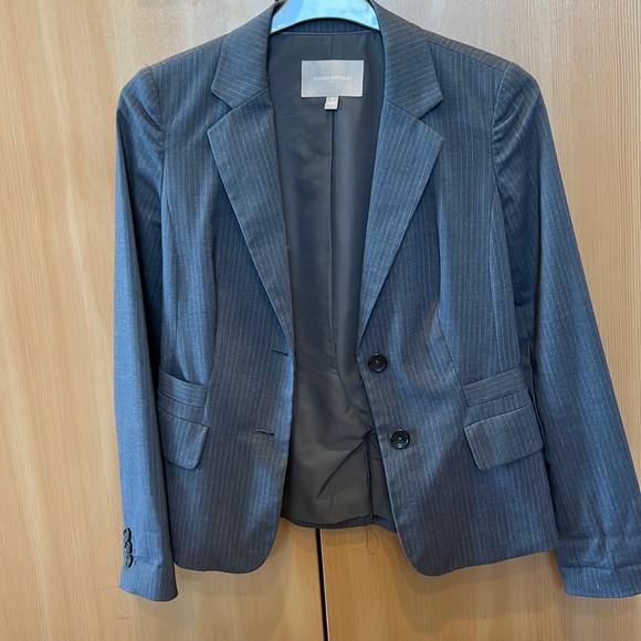 Banana Republic Pinstripe Blazer - Picture 1 of 1